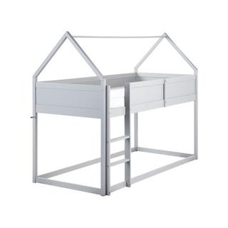 Beliani Lit à mit-hauteur en Bois de pin Scandinave DIENNE  