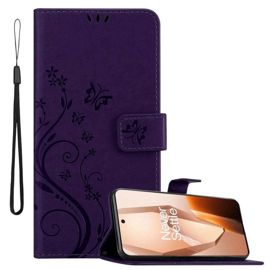 Coque pour OnePlus 13R fleurs etui