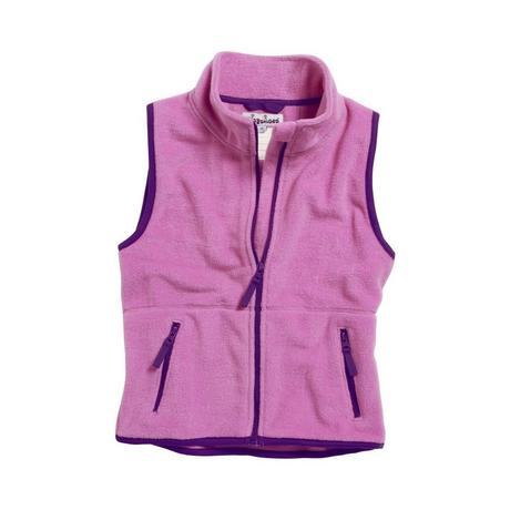 Playshoes  Gilet in pile oversize per bambini a contrasto Playshoes 