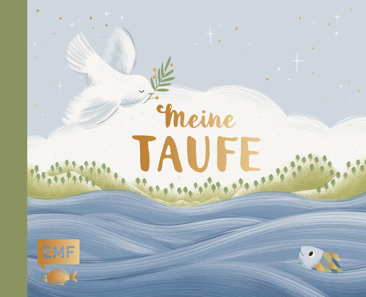 Meine Taufe (blau) Lohß, Sandy (Illustrationen) Gebundene Ausgabe 