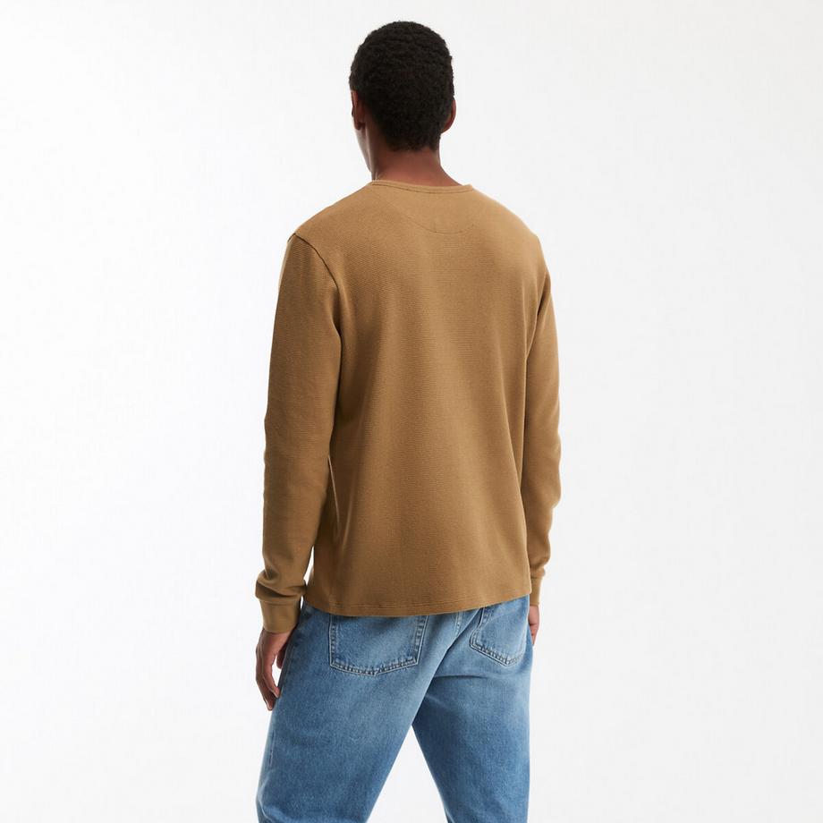 La Redoute Collections Langärmeliges Henley Oberteil  