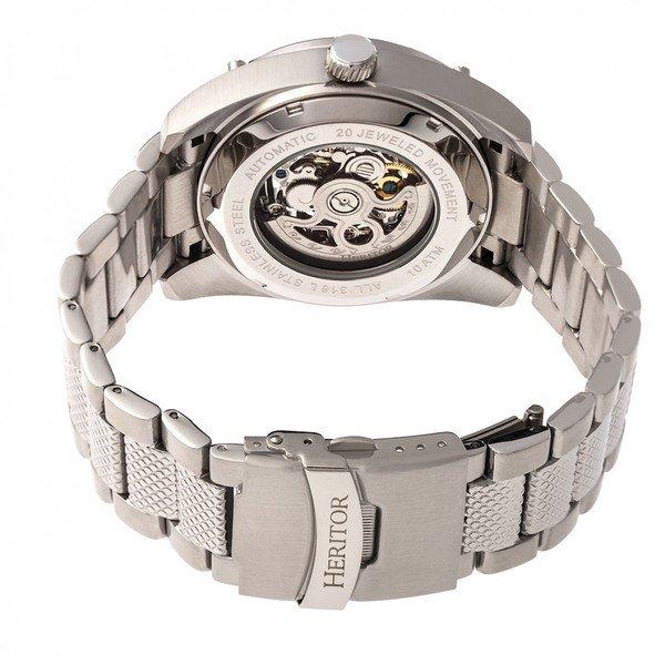 Heritor Automatic  Heritor Montre Automatique Daniels Bracelet Semi-Squelette 