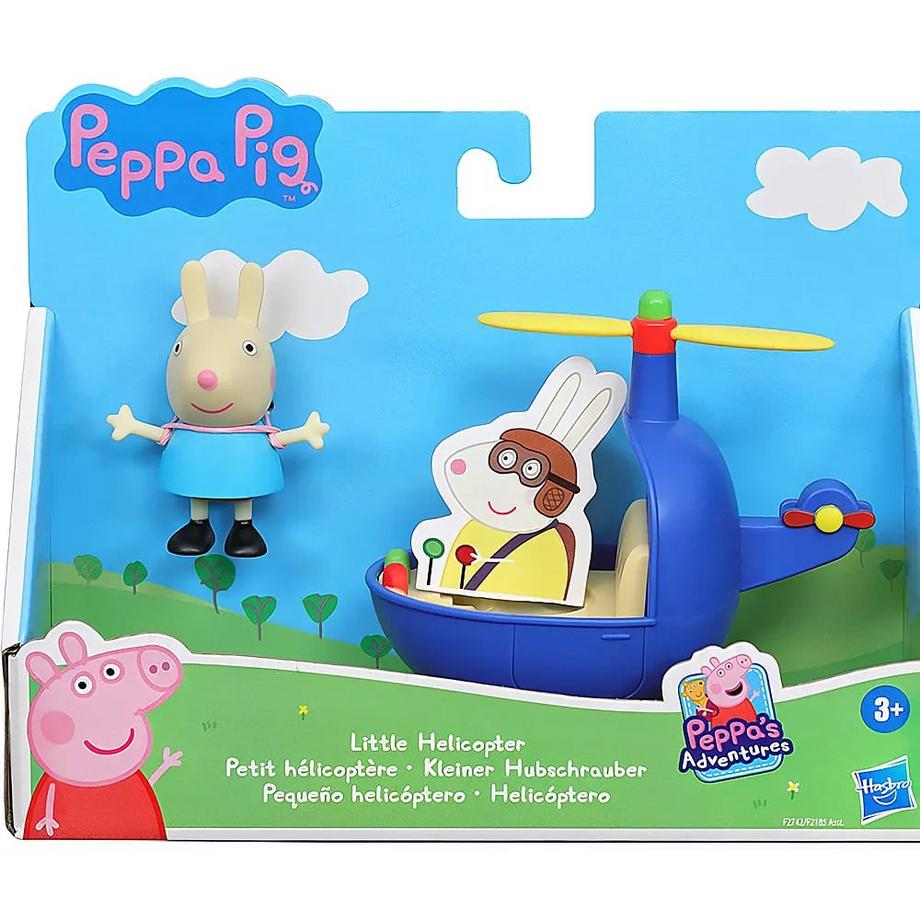 Hasbro  Peppa Pig Hubschrauber mit Luisa Löffel 