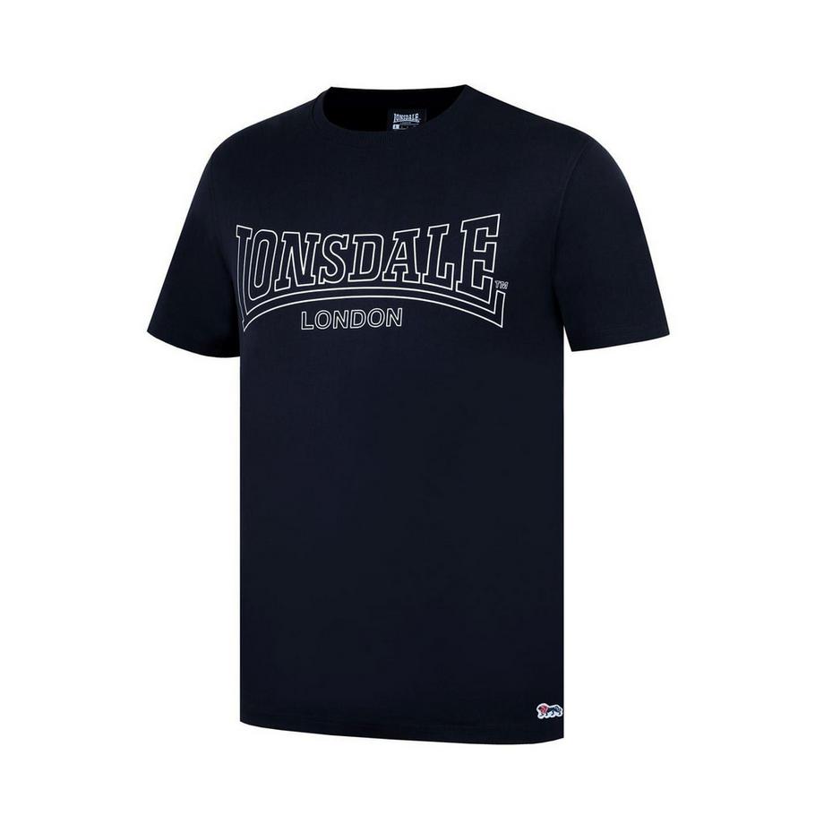LONSDALE T-Shirt Motif Géométrique Logo  