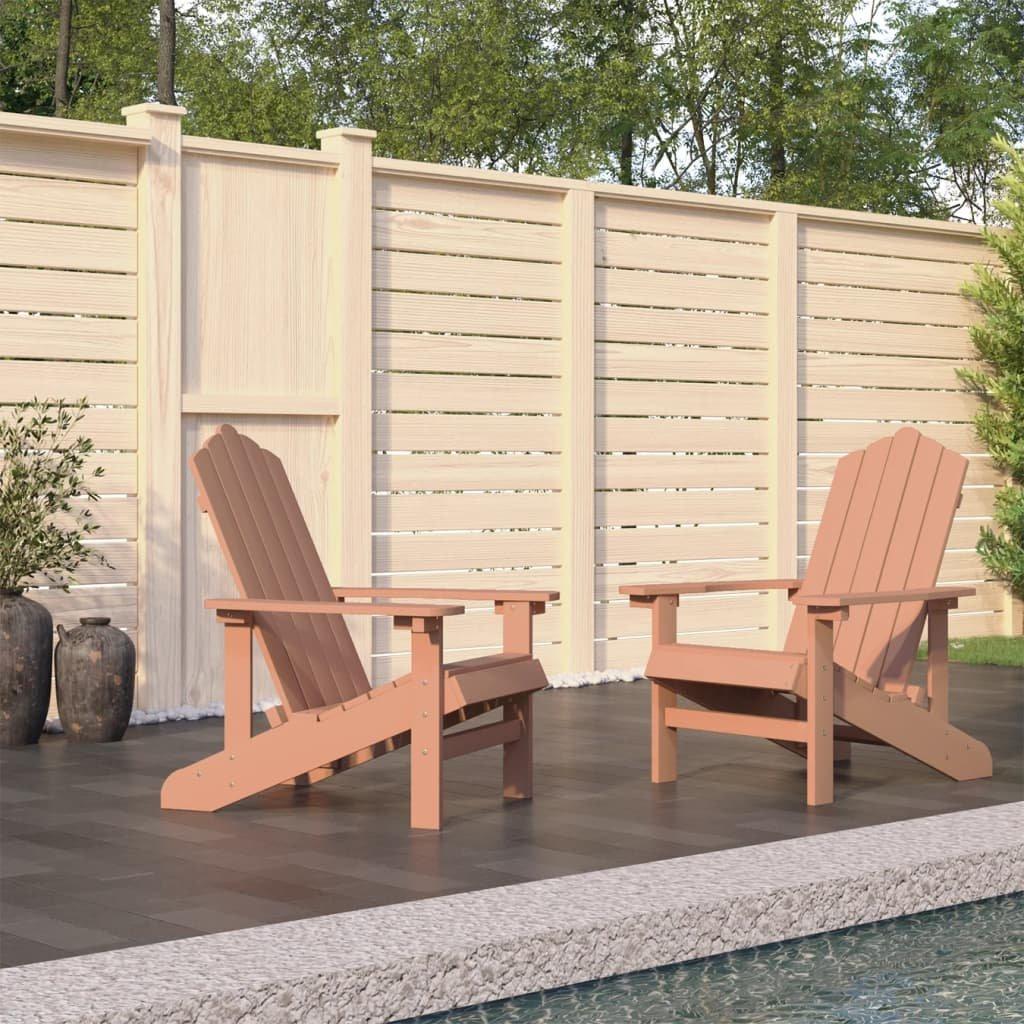 VidaXL Chaise de jardin polyéthylène  