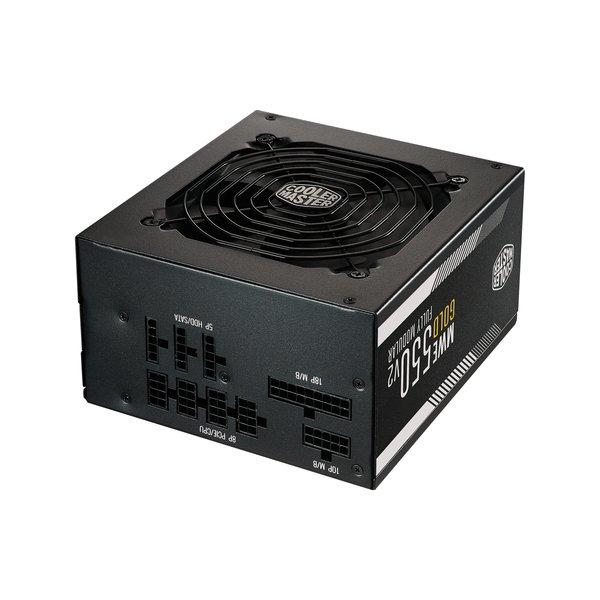 Cooler Master  MWE Gold 550 - V2 Full Modular alimentatore per computer 550 W 24-pin ATX ATX Nero 