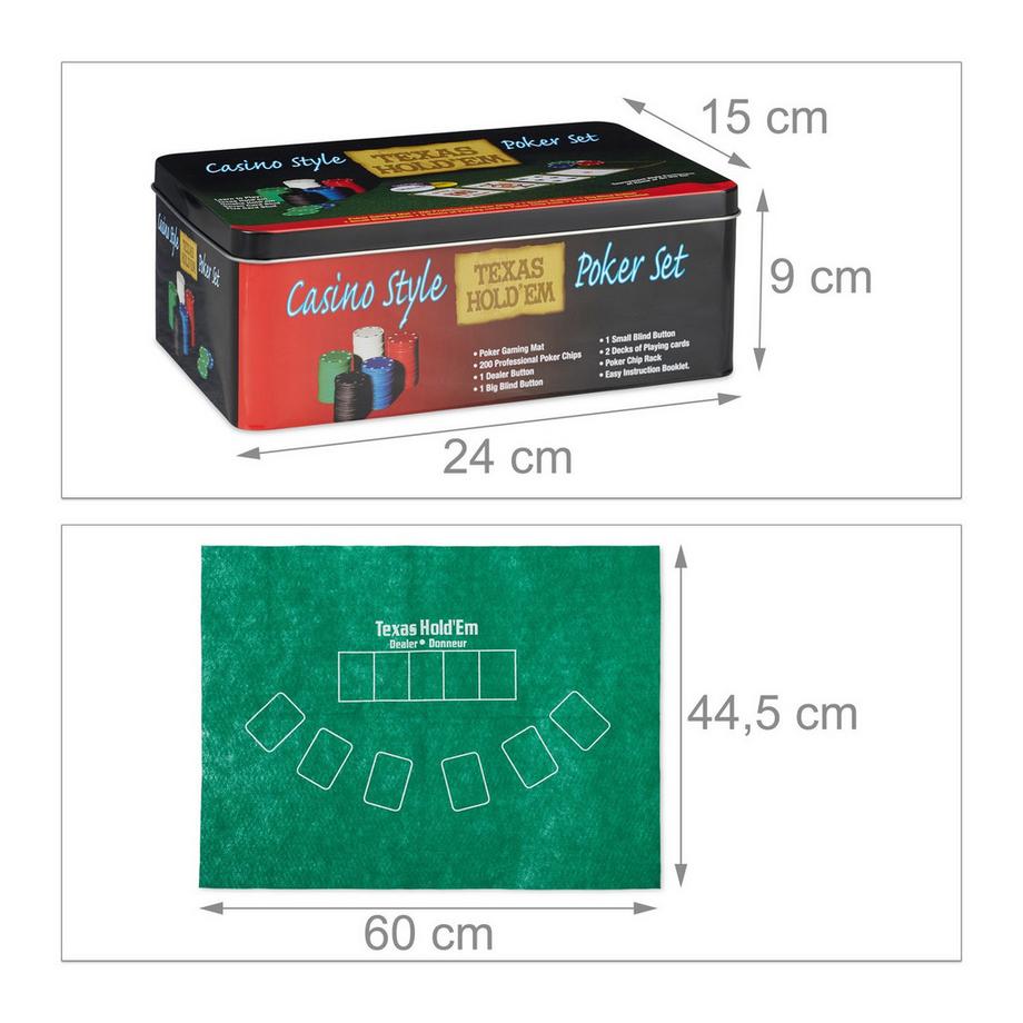 B2X  Set da poker grande 