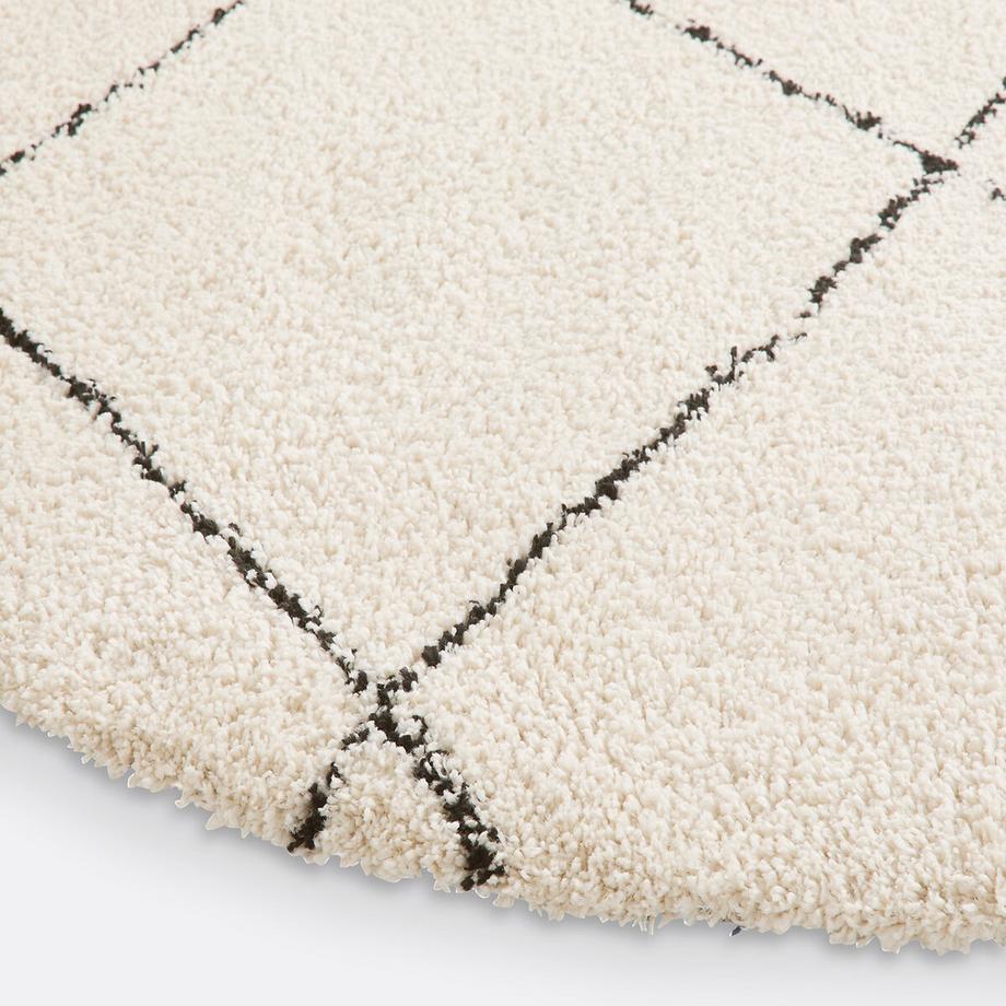 La Redoute Intérieurs Tapis rond style berbère  