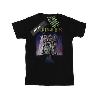 Beetlejuice  Tshirt DISTRESSED POSTER 