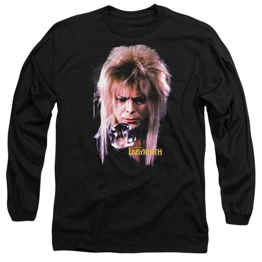 Maglietta Jareth Il Re Dei Goblin Manica Lunga