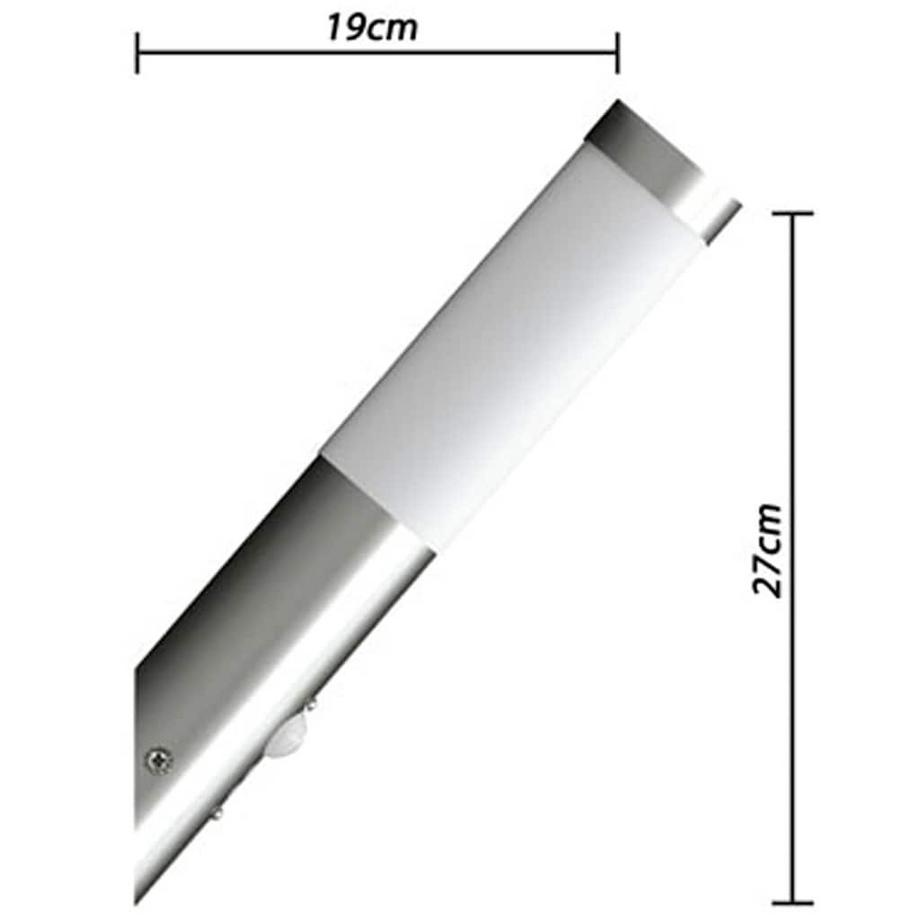 VidaXL Applique murale acier inoxydable  