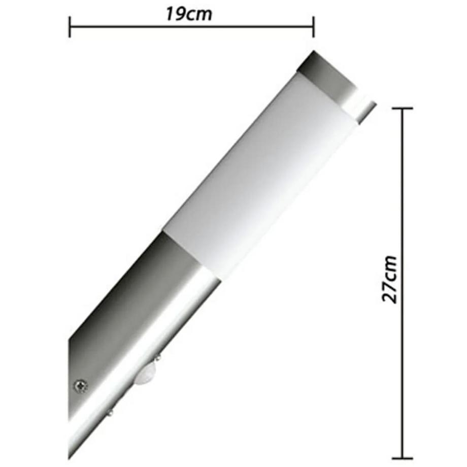 VidaXL Applique murale acier inoxydable  