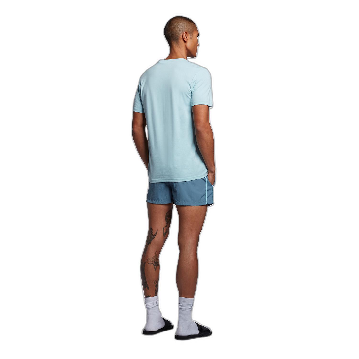 LYLE & SCOTT  badeshorts aus seitichem mesh ye & scott 