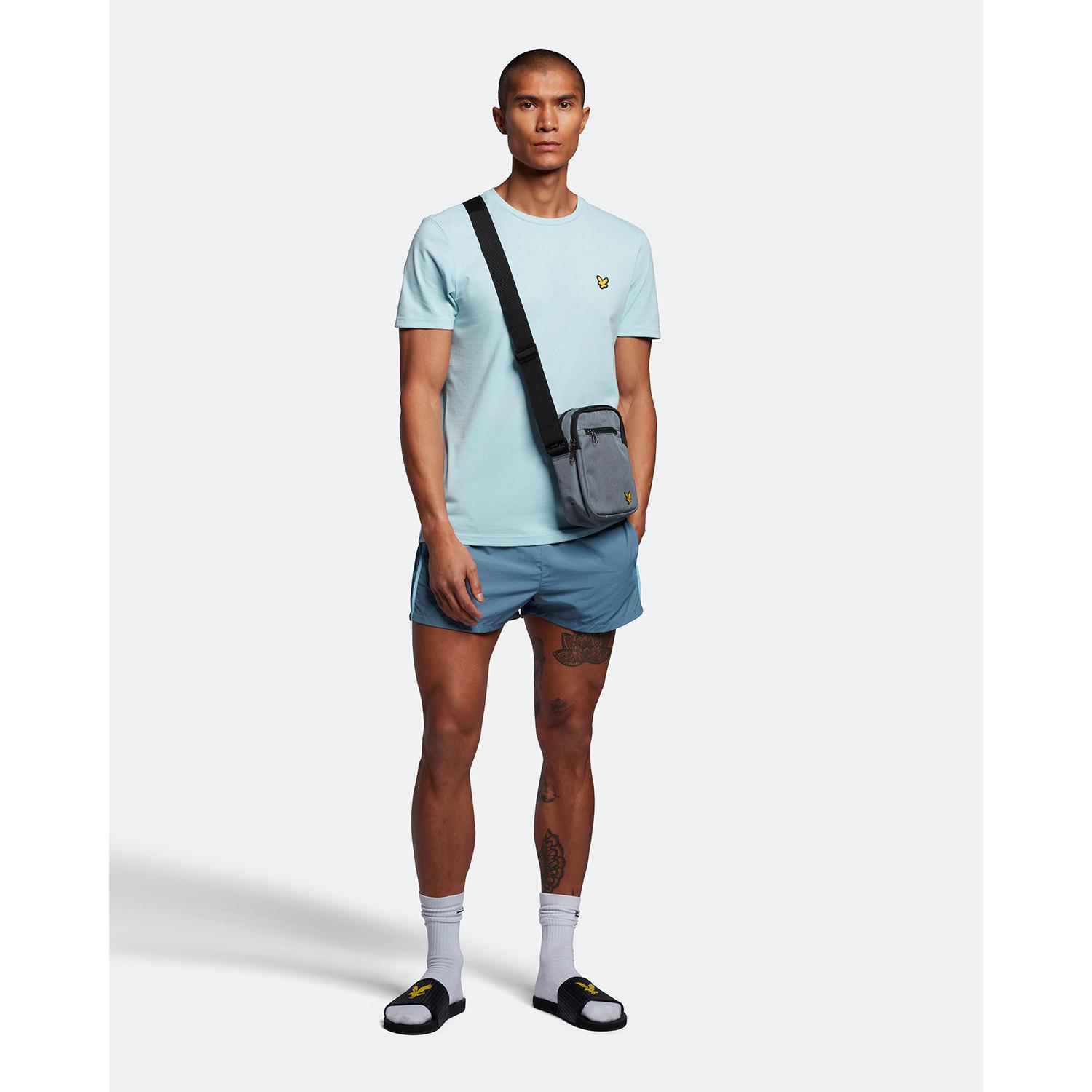 LYLE & SCOTT  badeshorts aus seitichem mesh ye & scott 