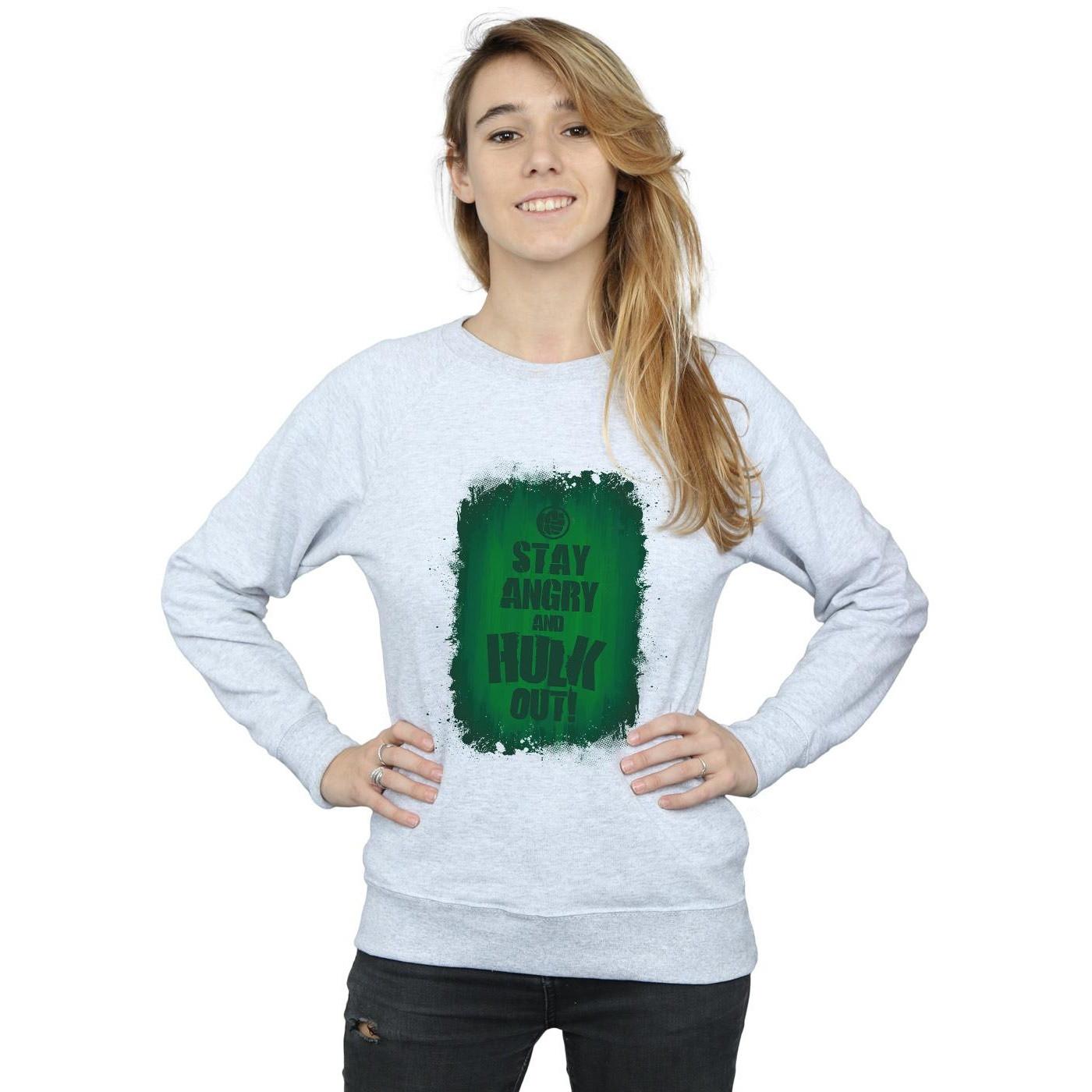 MARVEL  Stay Angry Sweatshirt 