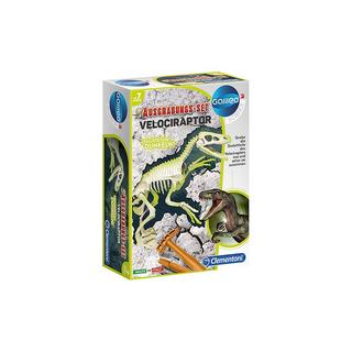 Clementoni  Ausgrabungsset Velociraptor Fluorescent 