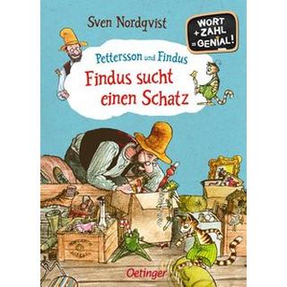 Pettersson und Findus. Findus sucht einen Schatz Hanneforth, Alexandra; Nordqvist, Sven (Illustrationen) Copertina rigida 