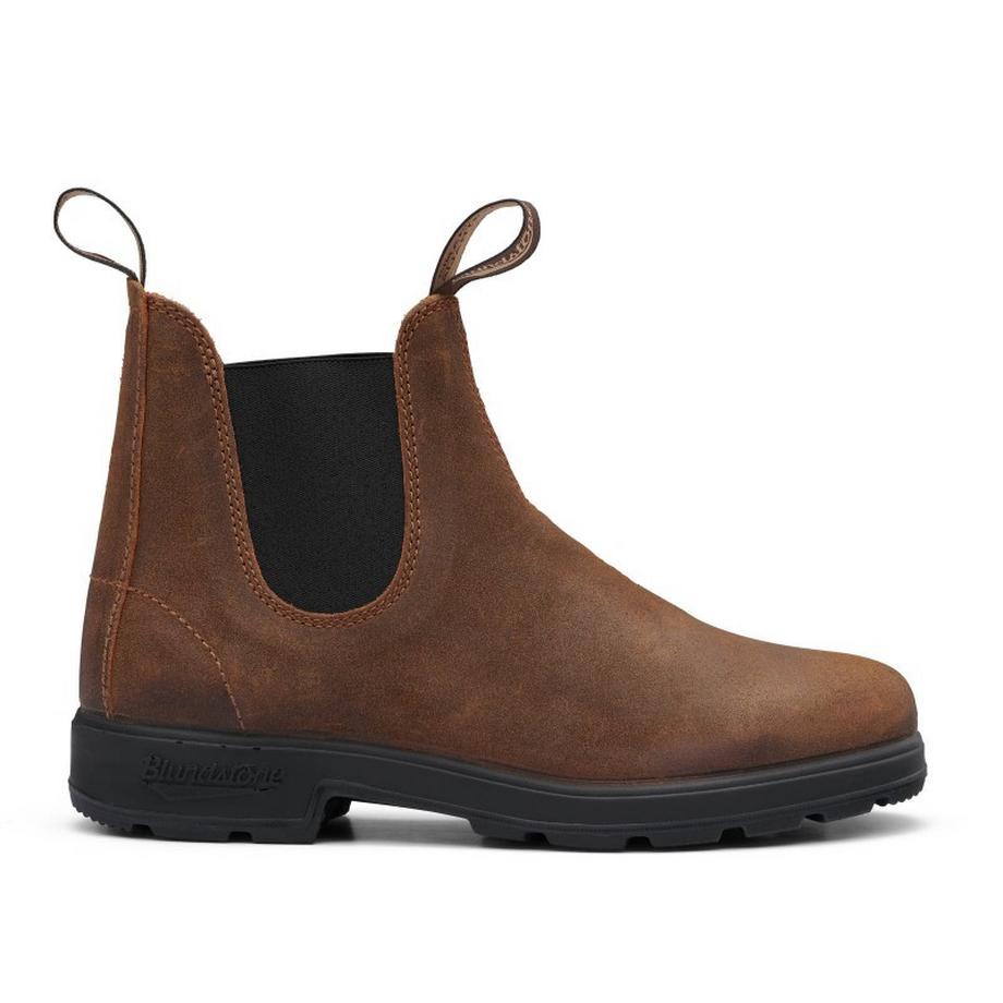 schuhe original chelsea boots 1911 marron tobacco