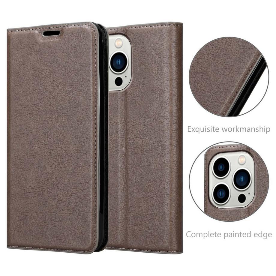 Cadorabo  Hülle für Apple iPhone 14 PRO MAX Magnetverschluss, Kartenfach 