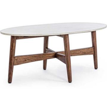 Table d'appoint ovale Albany 105x55