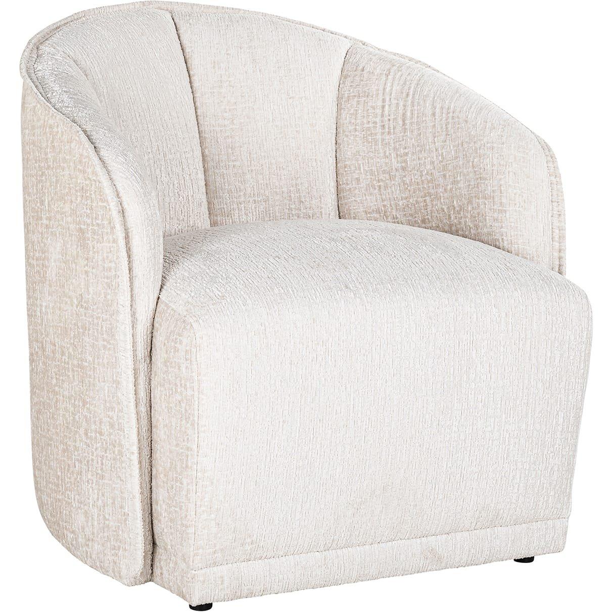 mutoni Fauteuil Maryse crème  