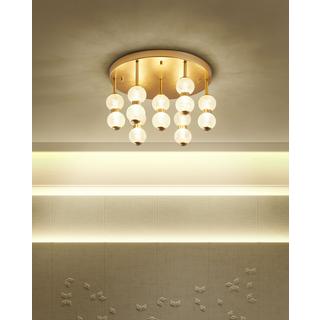 Beliani Lampadario en Ferro Glamour YOWAKA  