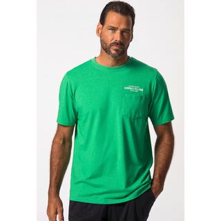 JP1880  T-shirt del pigiama con taschino, scollo a girocollo e mezze maniche, fino alla tg. 8XL 