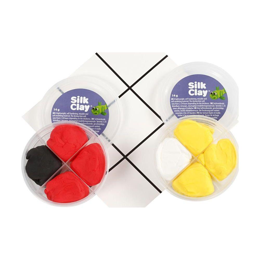 Creativ Company  Bastelset Tic Tac Toe Modellieren, 1 Set 