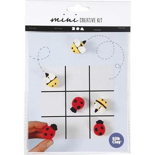 Creativ Company  Bastelset Tic Tac Toe Modellieren, 1 Set 