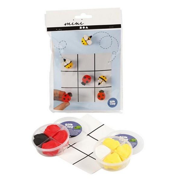 Creativ Company  Bastelset Tic Tac Toe Modellieren, 1 Set 