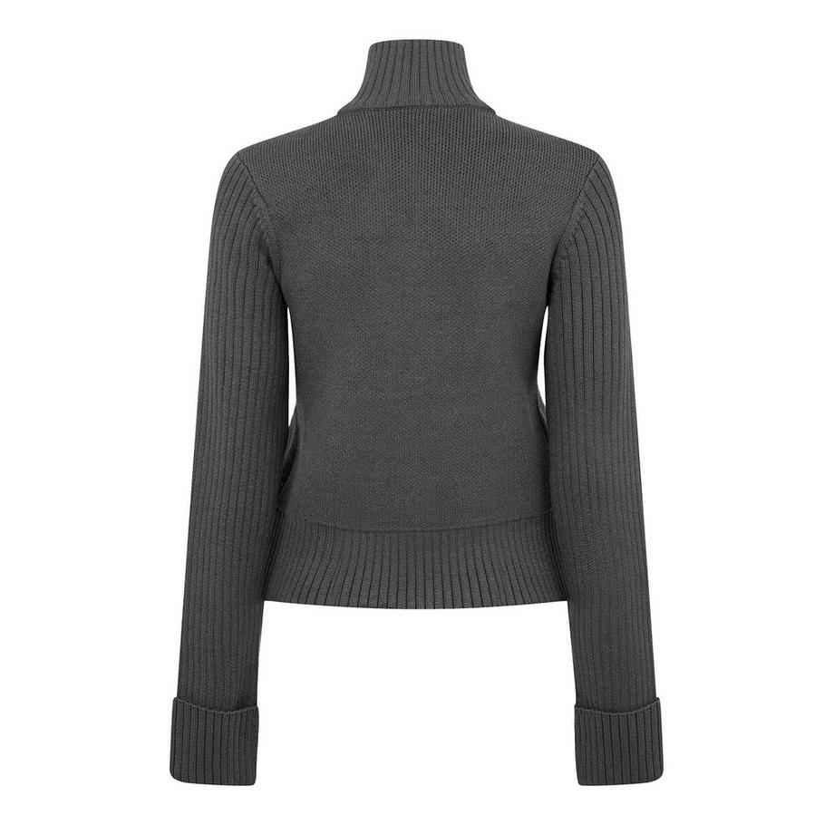 KANGOL Cardigan col roulé  