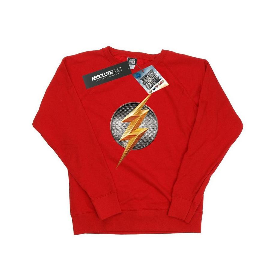 DC COMICS Justice League The Flash Logo Felpa  