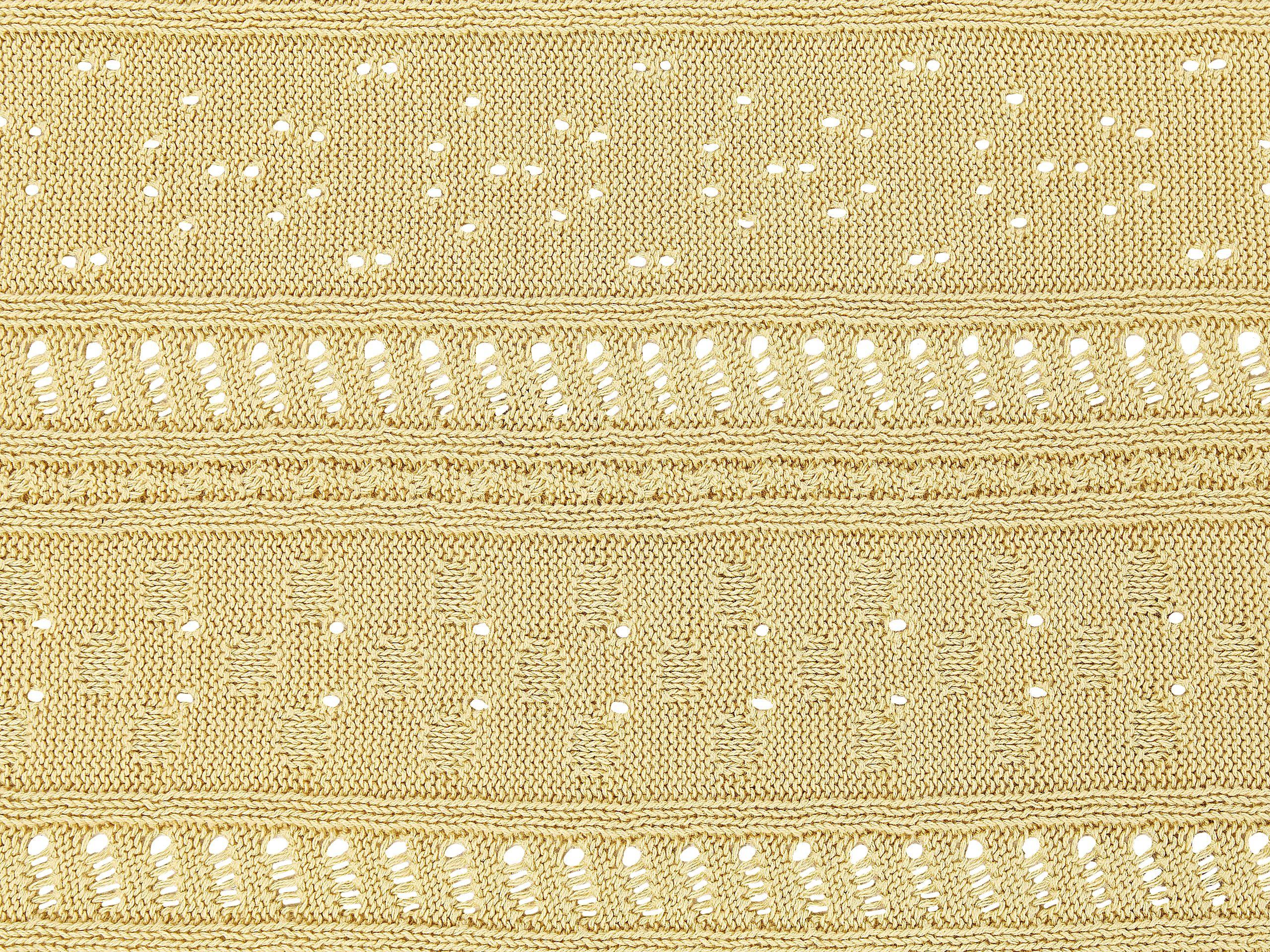 Beliani Copriletto in Cotone Daulet  