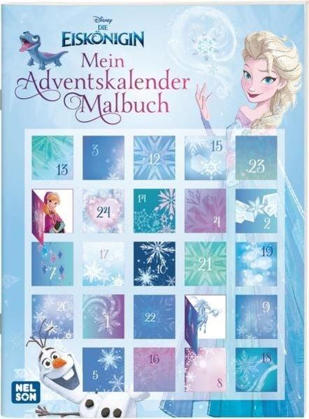 #Delete Disney Die Eiskönigin: Mein Adventskalender-Malbuch  