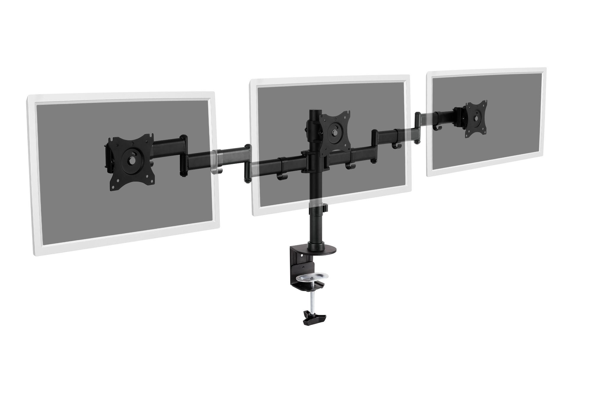 Digitus  TRIPPLE MONITORSTAND WITH CLAMP 15-27IN TFT 