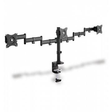 TRIPPLE MONITORSTAND WITH CLAMP 15-27IN TFT