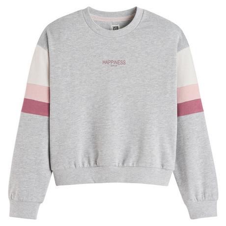 La Redoute Collections  Weites Sweatshirt mit Rundhals und Messageprint 