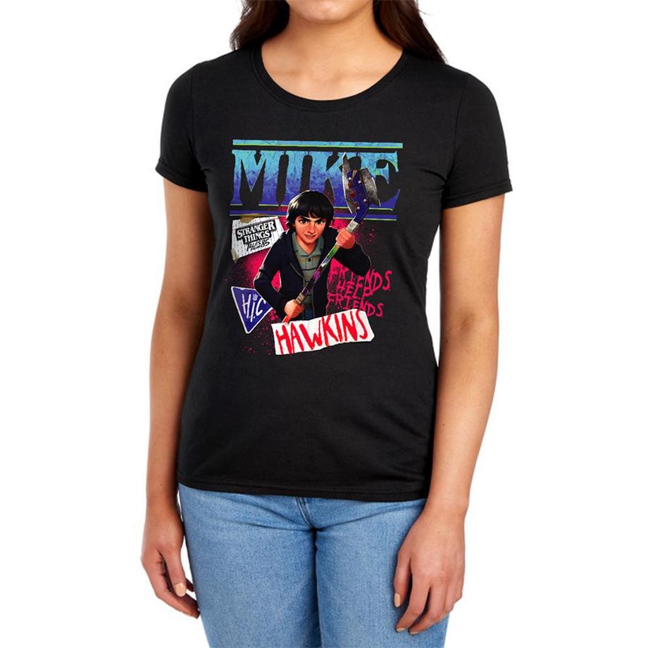 Stranger Things T-Shirt, Kurze Ärmel  