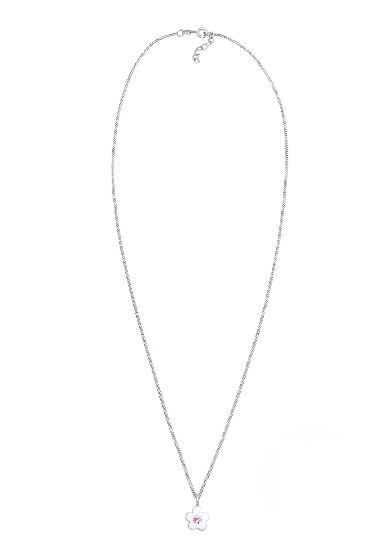 Elli  Halskette Kinder Blume Kristalle 