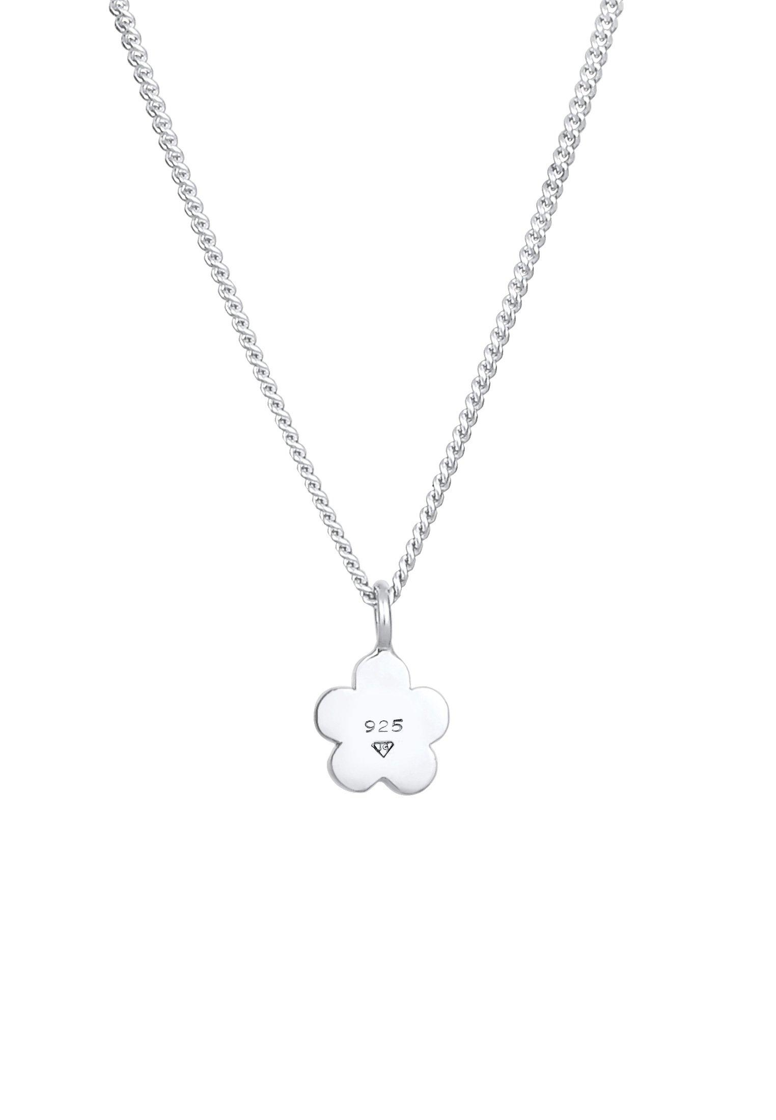 Elli  Halskette Kinder Blume Kristalle 