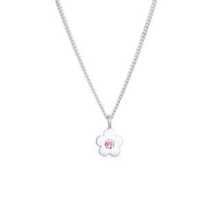 Elli  Halskette Kinder Blume Kristalle 