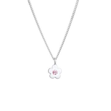 Halskette Kinder Blume Kristalle