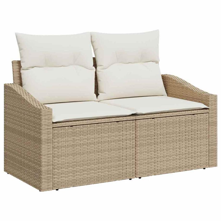 VidaXL Garten-sofa poly-rattan  