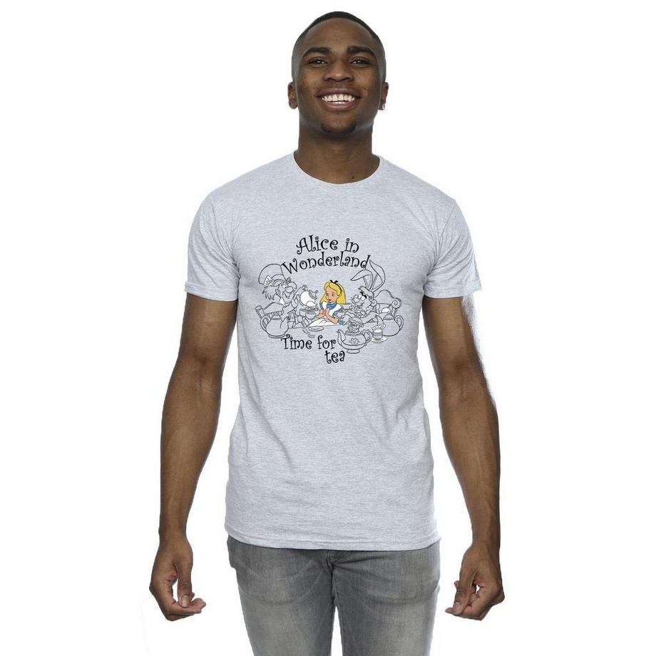 Disney Alice Nel Paese Delle Meraviglie Time For Tea T-Shirt  