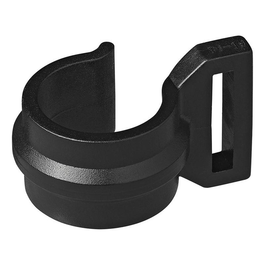 Pricenet  Clip per tenda 20-25mm con fessura nera 
