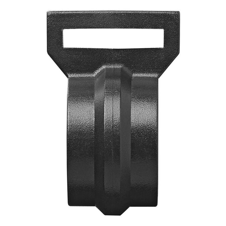 Pricenet  Clip per tenda 20-25mm con fessura nera 