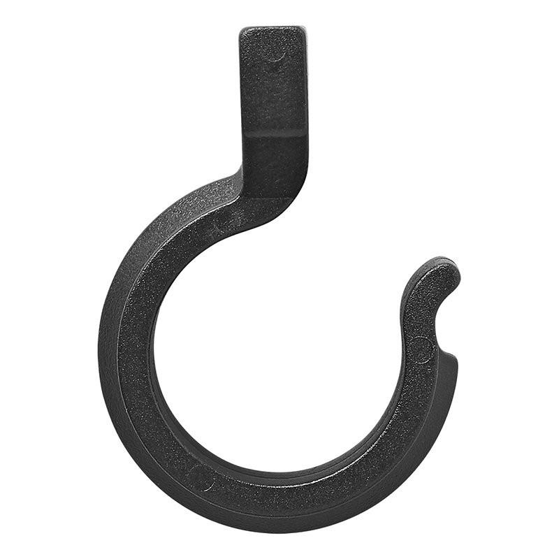 Pricenet  Clip de tente 20-25mm avec fente noir 