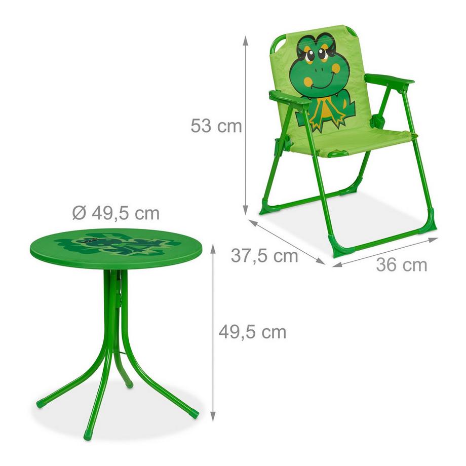 Northix 4-teiliges Camping-Set für Kinder  