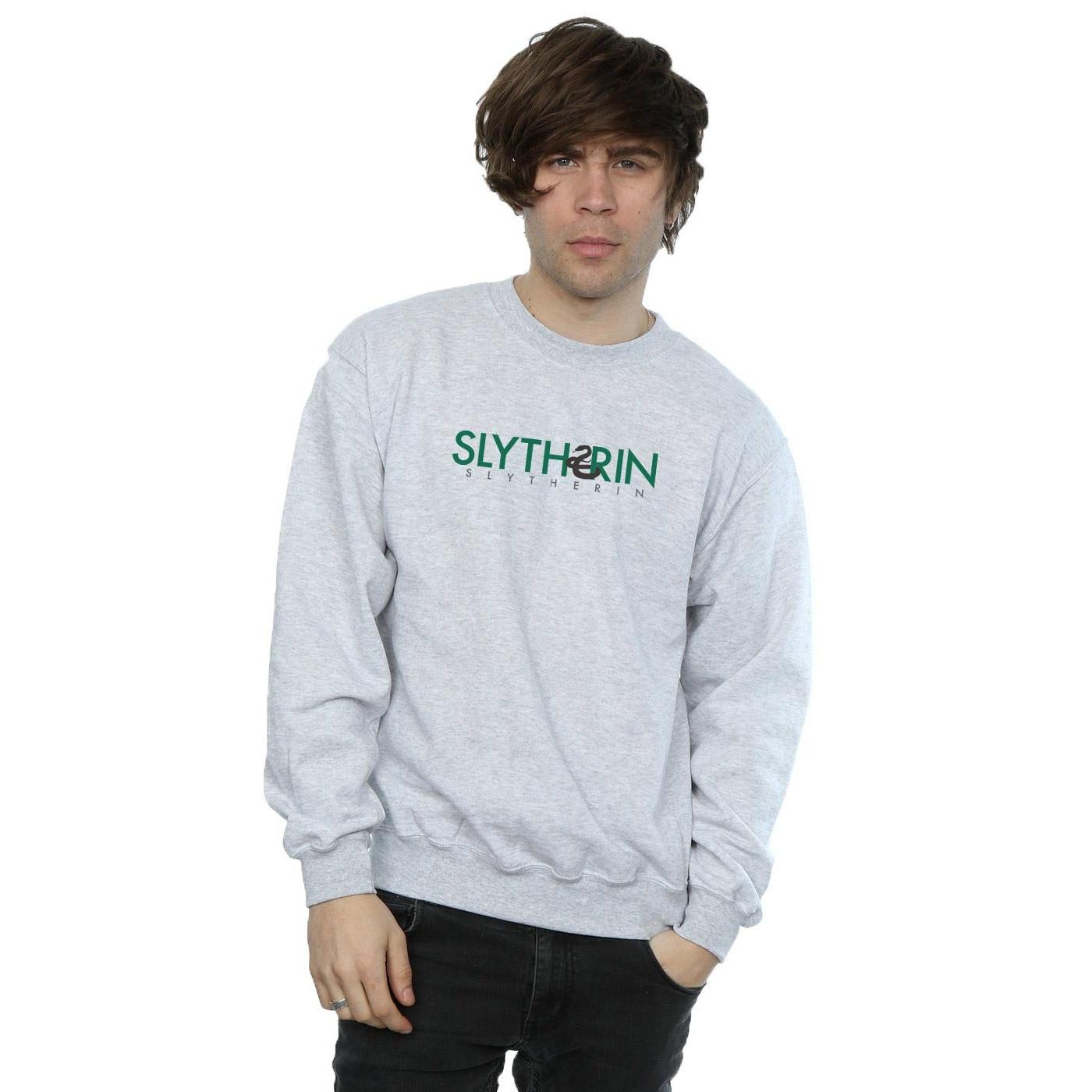 Harry Potter Slytherin Grafikdruck Sweatshirt  