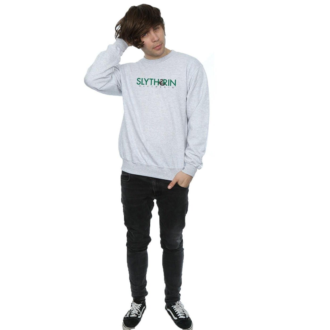 Harry Potter Slytherin Grafikdruck Sweatshirt  